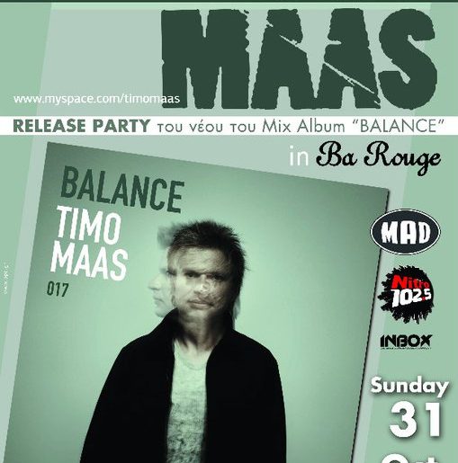 Κερδίστε προσκλήσεις για Timo Maas @ Barouge