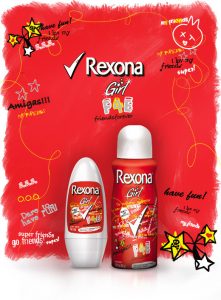 Διαγωνισμός με δώρο προϊόντα Rexona Girl στο Facebook