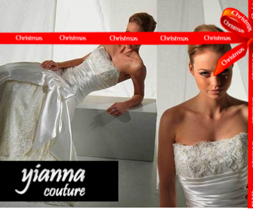 Νυφικό από τον οίκο ΓΙΑΝΝΑ COUTURE