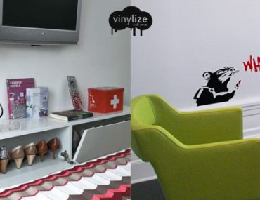 Διαγωνισμός Vinylize.gr, κερδίστε αυτοκόλλητα τοίχου Banksy