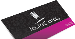 Γευματίστε στα καλύτερα εστιατόρια με 20% - 50% έκπτωση με την TasteCard
