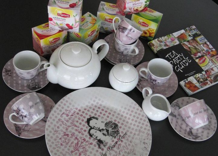Διαγωνισμός Lipton με δώρο 10 super trendy Tea party kits