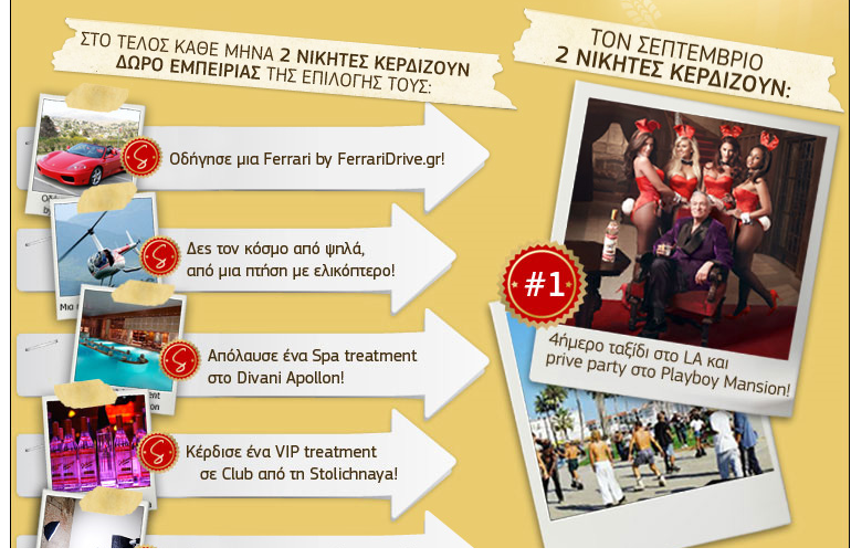 Διαγωνισμός Original People από την Vodka Stolichnaya