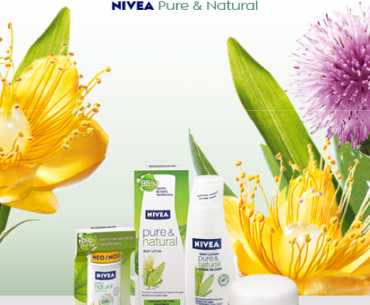 Διαγωνισμός NIVEA με δώρο 100 σετ προϊόντων NIVEA Pure & Natural