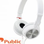 Διαγωνισμός Stylista.gr με δώρο 5 trendy ζευγάρια ακουστικών τύπου Sony MDR ZX300/W από τα Public