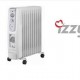 Καλοριφέρ λαδιού και αερόθερµο izzy Eco με μόλις 64,99€