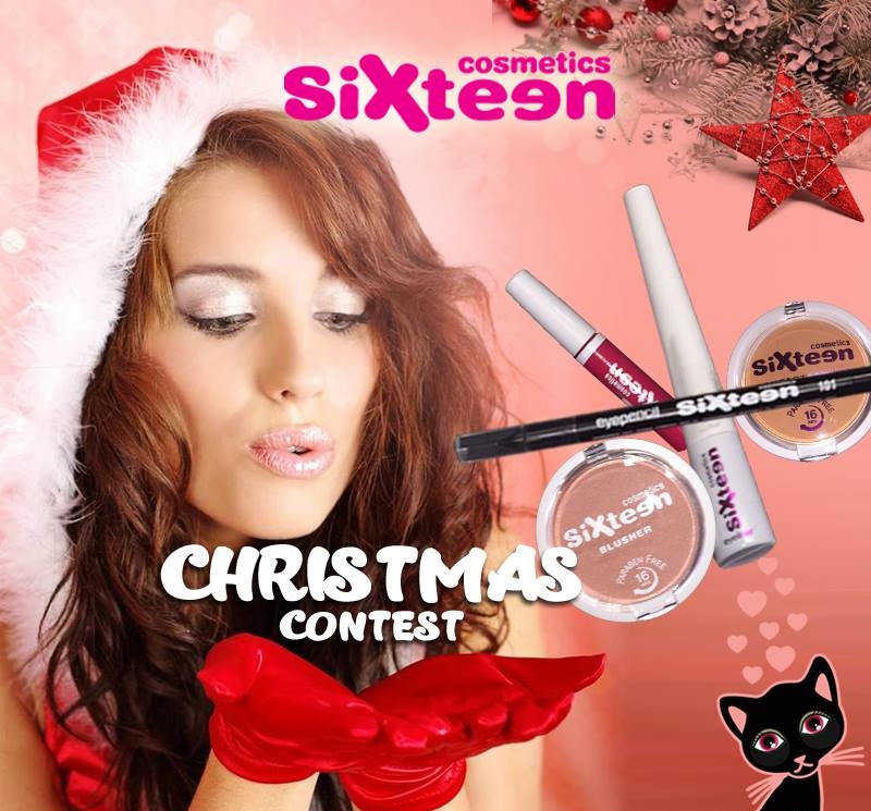 Διαγωνισμός Sixteen Cosmetics με δώρο 3 σετ καλλυντικών