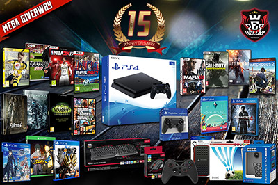 Διαγωνισμός WeHellas.gr με δώρο PS4, Video Games και περιφερειακά