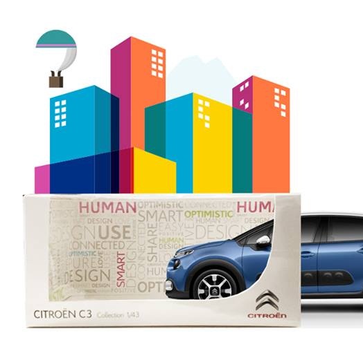 Διαγωνισμός Citroën με δώρο αυθεντικές μινιατούρες C3