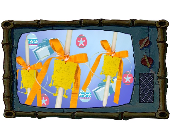 Διαγωνισμός nickelodeon με δώρο λαμπάδες Μπομπ Σφουγγαράκη