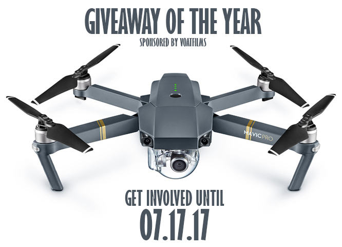 Διαγωνισμός voatfilms και nethall: Κερδίστε ένα Mavic Pro, το νέο drone της DJI αξίας 1200€