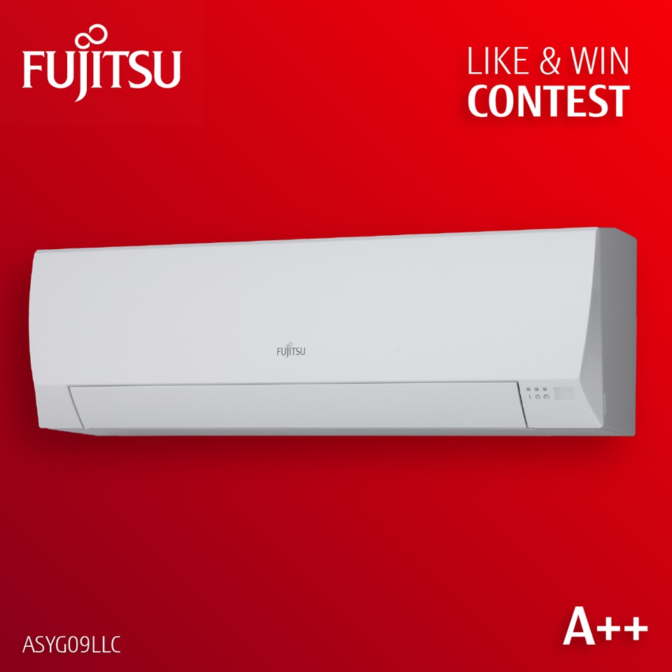 Διαγωνισμός Fujitsu με δώρο κλιματιστικό Inverter