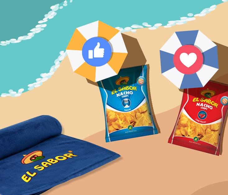 Διαγωνισμός El Sabor με δώρο nacho chips και πετσέτες θαλάσσης