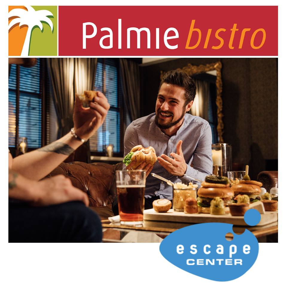 Διαγωνισμός Escape Center με 2 γεύματα στο Palmie bistro