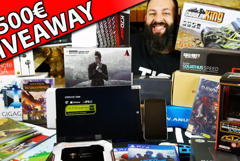 Διαγωνισμός Techitserious με 32 Τεχνολογικά/gaming Δώρα αξίας 2500€