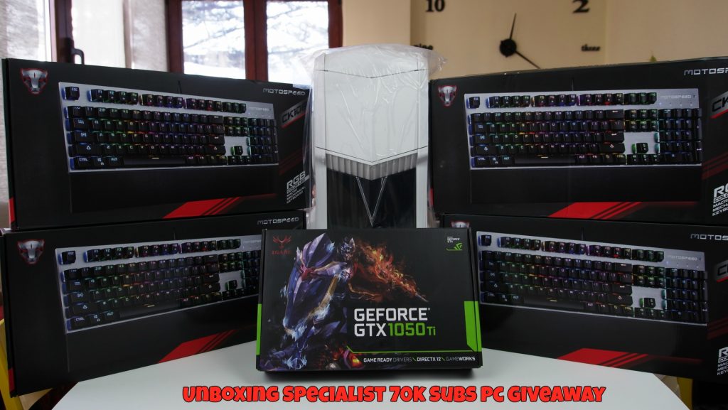 Διαγωνισμός Unboxing specialist με 6 δώρα gaming