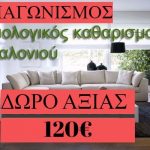 Διαγωνισμός Pest Protection με δώρο βιολογικό καθαρισμό σαλονιού