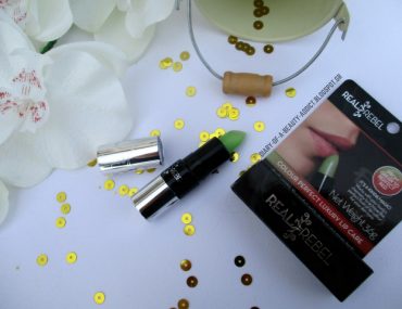 Real Rebel Santhilea London Green Lipstick