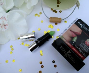 Real Rebel Santhilea London Green Lipstick