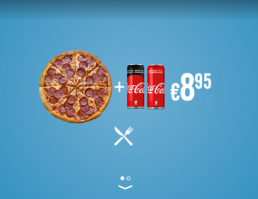 Dominos Coca Cola