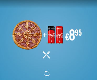 Dominos Coca Cola