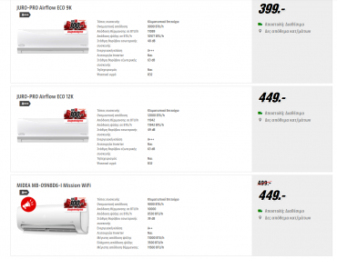 Klimatistika Media Markt