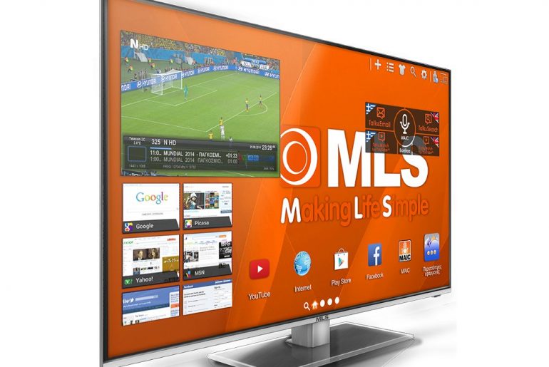 Mls Supersmart Tv 49inches Fhd 3d Left
