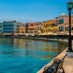 Chania On Island Of Crete