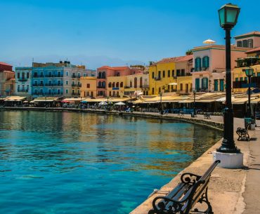 Chania On Island Of Crete