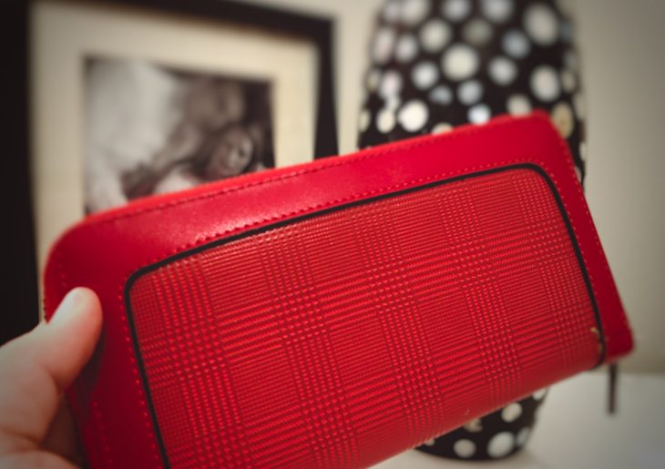 Diagonismos Red Wallet