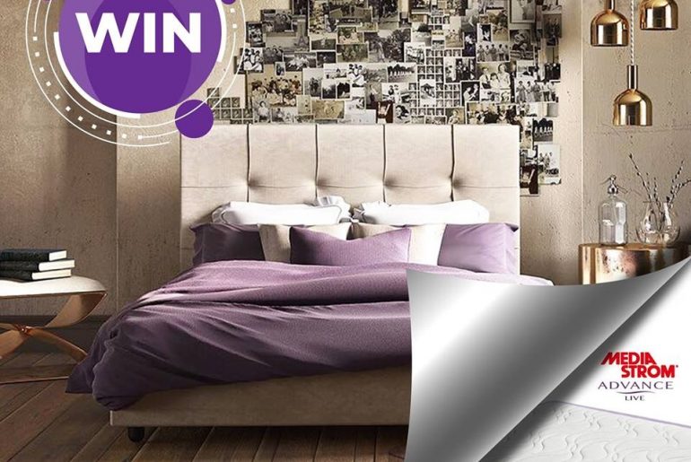 Διαγωνισμός Δοβλέτογλου Έπιπλο με δώρο διπλό κρεβάτι με στρώμα Media Strom