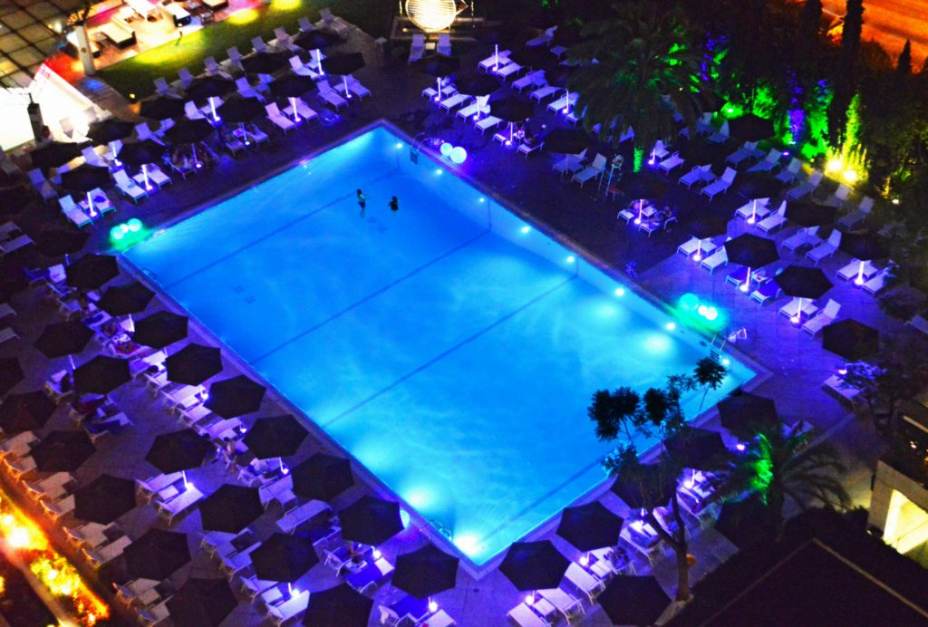 Night Swim Hilton Athens 2