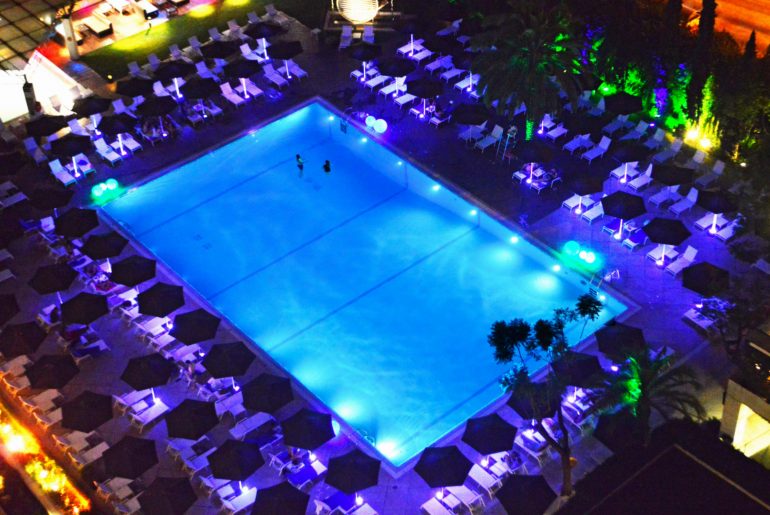 Night Swim Hilton Athens 2