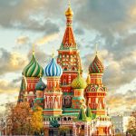 Saint Basils Cathedral Moscow Russia Wallpaper