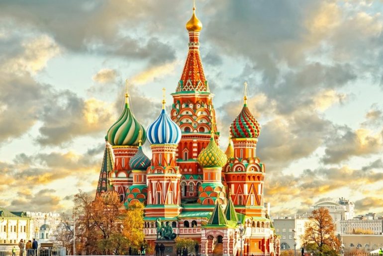 Saint Basils Cathedral Moscow Russia Wallpaper