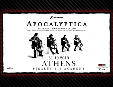 Διαγωνισμός Rock FM 96.9 με δώρο προσκλήσεις για τη συναυλία των Apocalyptica