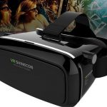 Plastic Vr Shinecon Virtual Reality Headset 3d Vr Glasses Vr Goggles Hmd Vr All In One Vr Vr Box 2 0 For 4 6 Inch Smartphones For 3d Movies And Games