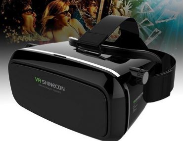 Plastic Vr Shinecon Virtual Reality Headset 3d Vr Glasses Vr Goggles Hmd Vr All In One Vr Vr Box 2 0 For 4 6 Inch Smartphones For 3d Movies And Games