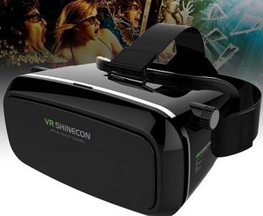 Plastic Vr Shinecon Virtual Reality Headset 3d Vr Glasses Vr Goggles Hmd Vr All In One Vr Vr Box 2 0 For 4 6 Inch Smartphones For 3d Movies And Games